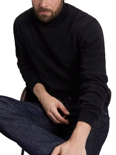 Maglioni Uomo Woolrich - Maglione A Collo Alto Lambswool - Nero