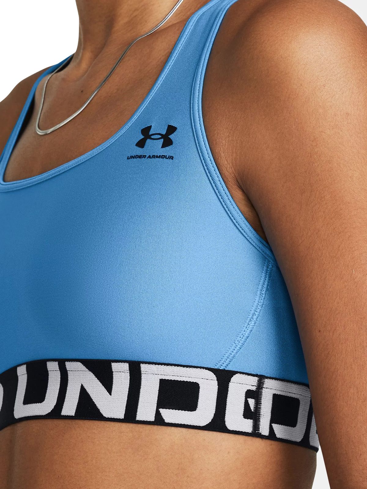 Reggiseni sportivi Donna Under Armour - Reggiseno Sportivo Heatgear® Armour Mid Branded - Blu