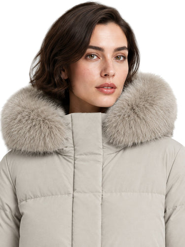 Giacche Donna RRD - Fly Tubic 18 Hood Fur Jkt - Beige