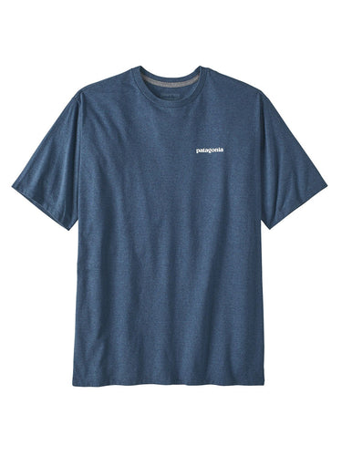 T-shirt Uomo Patagonia - Men's P-6 Logo Responsibili-Tee® - Blu