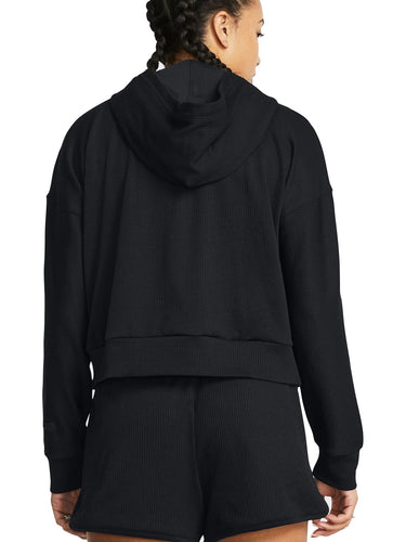 Felpe con cappuccio Donna Under Armour - Journey Rib Hoodie - Nero