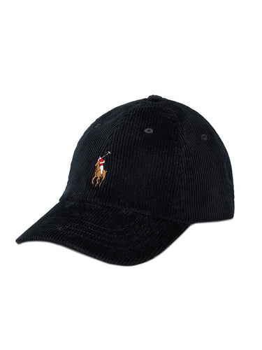 Cappellini da baseball Unisex Ralph Lauren - Cappellino In Velluto A Coste - Nero