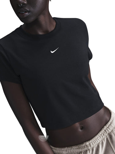 T-shirt Donna Nike - T-Shirt Sportswear Chill Knit - Nero