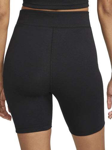 Bermuda Donna Nike - Sportswear Classics Shorts Modello Ciclista - Nero
