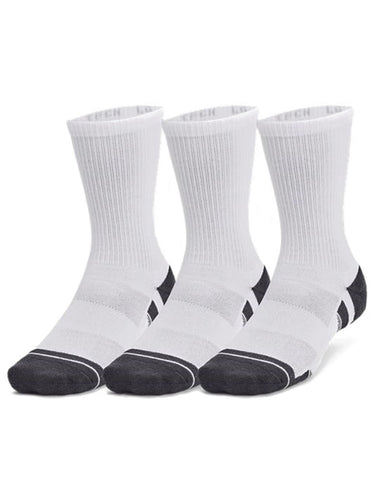 Calze Unisex Under Armour - Calze Ua Performance Tech Crew - 3 Paia - Bianco