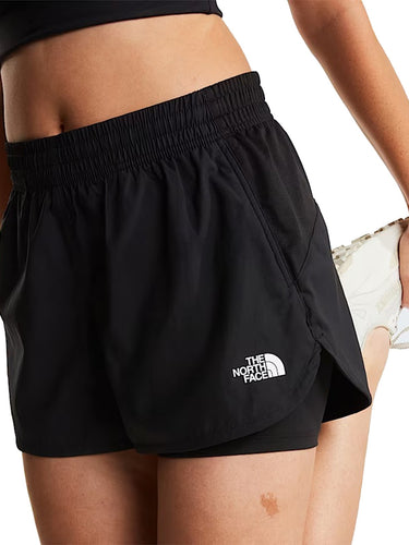 Pantaloncini Donna The North Face - Pantaloncini Flex 2 In 1 - Nero