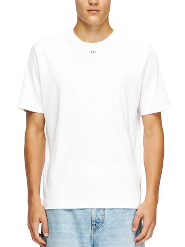 T-shirt Uomo Diesel - T-Shirt Regular T-Madjust - Bianco