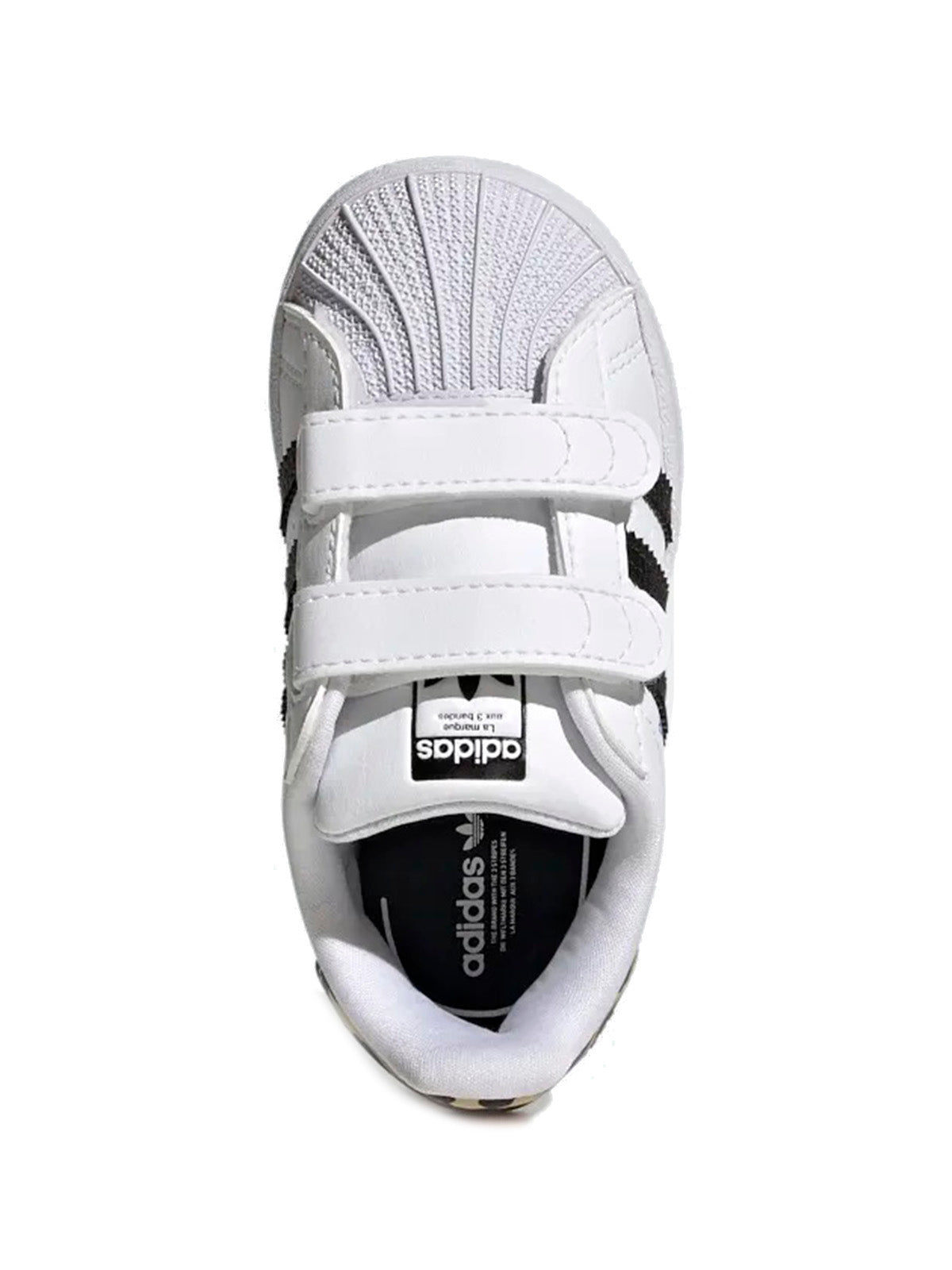 Sneaker Bambina Adidas - Adidas Superstar Cf I - Bianco