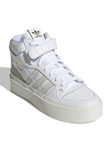 Sneaker Donna Adidas - Adidas Forum Bonega Mid W - Bianco