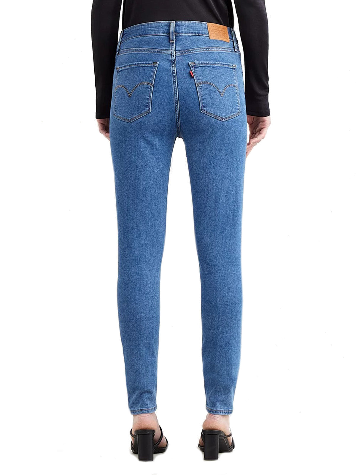 Jeans Donna Levi's - 721 High Rise Skinny Jeans - Bogota Heart - Blu