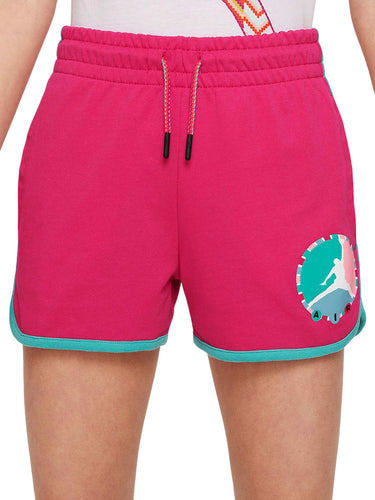Bermuda Ragazza Jordan - Girls Bff Short - Fucsia