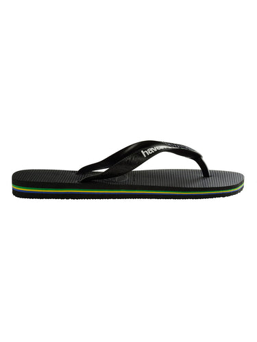 Infradito Uomo Havaianas - Brasil Logo - Nero