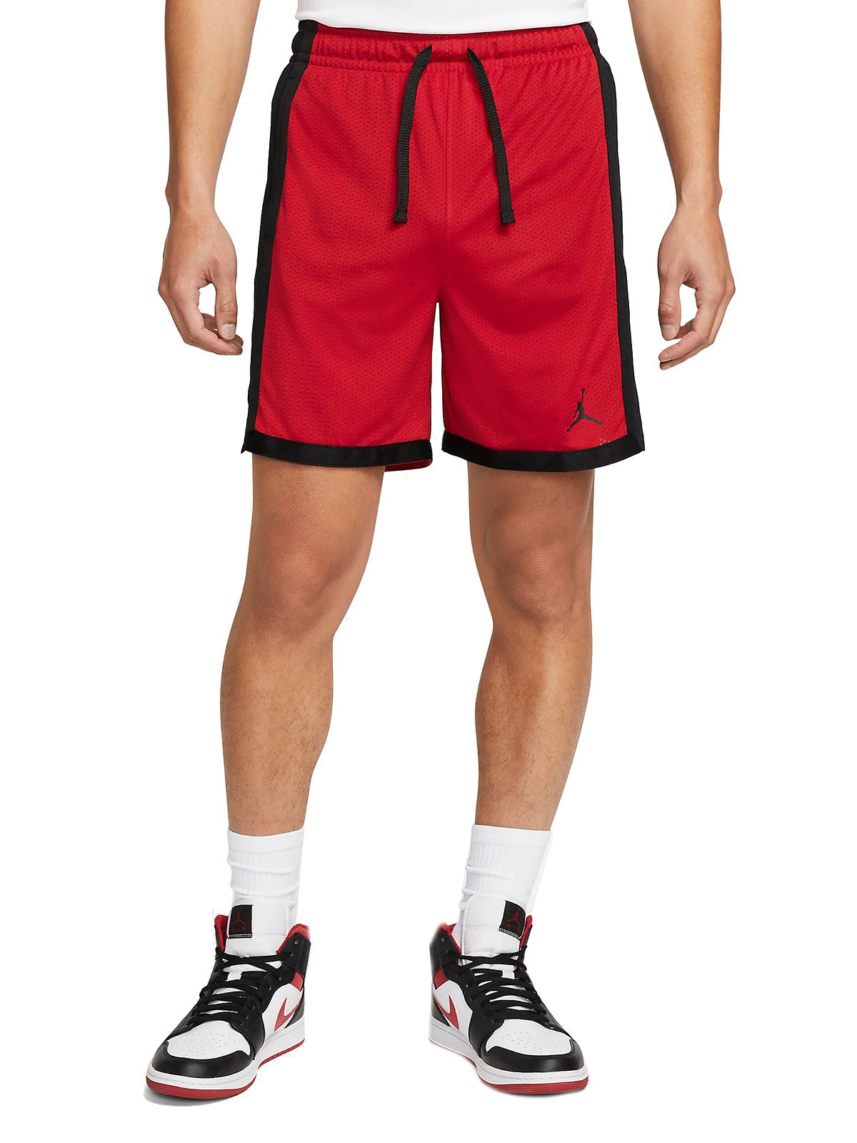 Bermuda Uomo Jordan - Jordan Dri-Fit Sport Mesh Shorts - Rosso