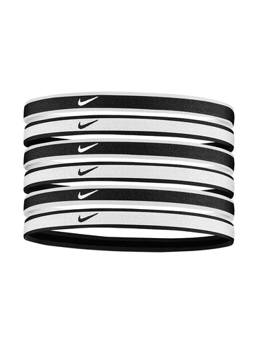 Fasce Unisex Nike - Jacquard 6 Pack Hairband - Nero