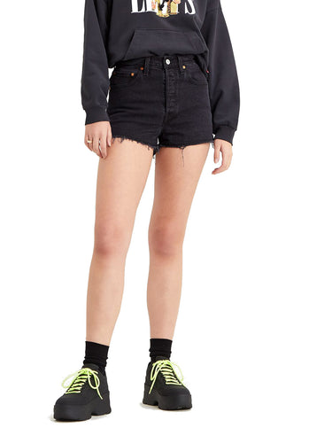 Bermuda Donna Levi's - Levi's® Women's Ribcage Shorts - Nero