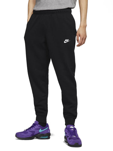 Pantaloni Uomo Nike - Sportswear Club Pantaloni Jogger In French Terry - Nero