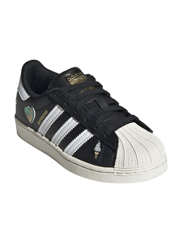 Sneaker Ragazzi Unisex Adidas - Adidas Superstar C - Nero