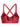 Reggiseni sportivi Donna Under Armour - Ua Infinity Covered Mid Bra - Rosso