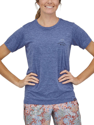T-shirt Donna Patagonia - Women's Capilene® Cool Daily Graphic Shirt - Blu