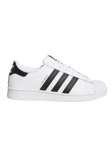 Sneaker Bambini Unisex Adidas - Adidas Superstar C - Bianco