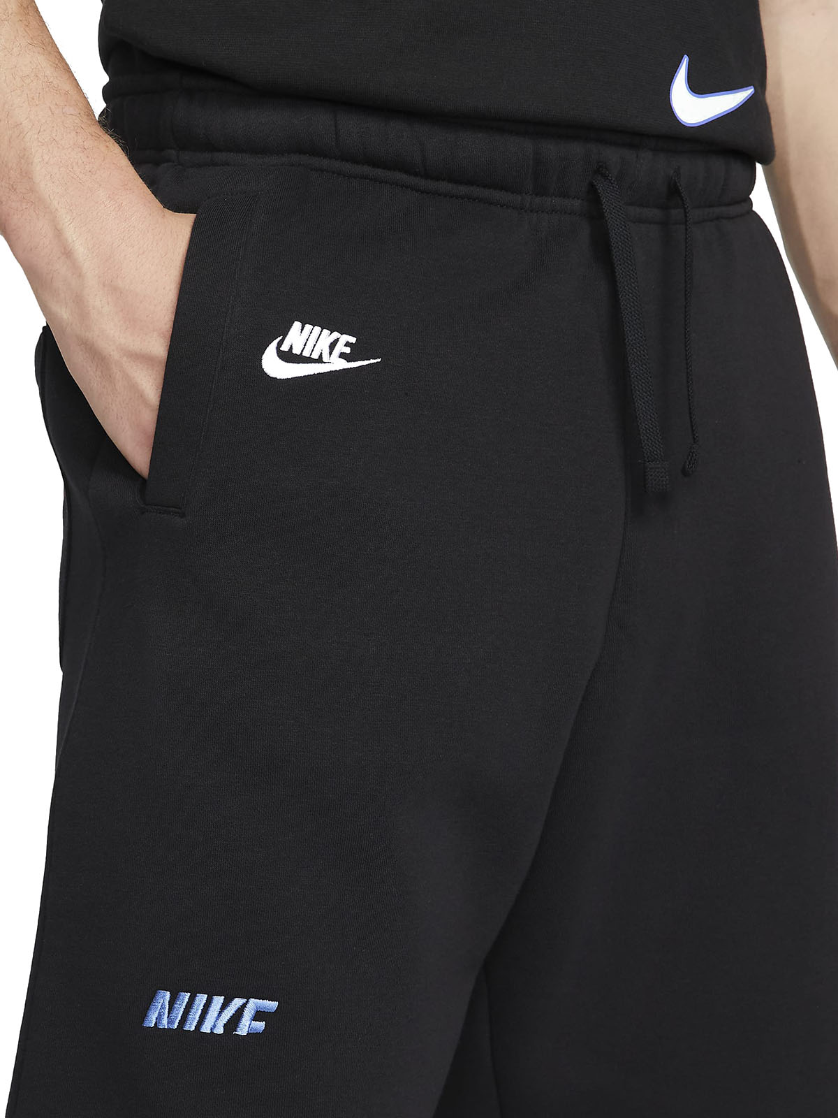 Bermuda Uomo Nike - Nike Sportswear Sport Essentials+ Ft Shorts - Nero