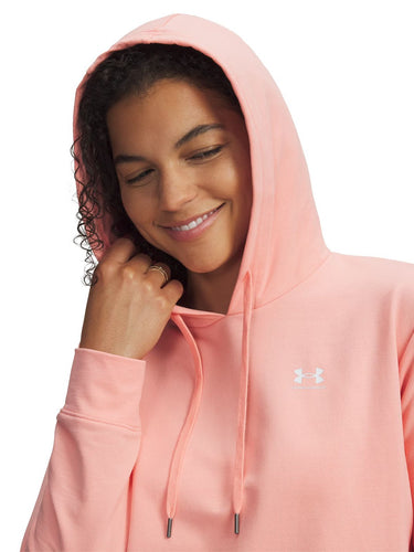 Felpe con cappuccio Donna Under Armour - Felpa Ua Sport Terry - Rosa