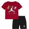 Tute a manica corta Bambini Unisex Jordan - Gym 2 Ft Short Set - Nero