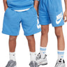 Pantaloncini Ragazzi Unisex Nike - Shorts Club Fleece In French Terry - Azzurro