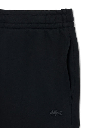 Pantaloni Uomo Lacoste - Joggers In Tessuto Felpato Loose Fit - Nero