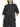 T-shirt Donna Adidas - T-Shirt Off Placed 3 Stripes - Nero