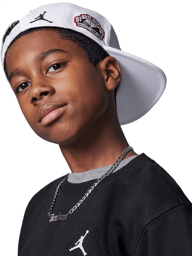 Felpe senza cappuccio Ragazzo Jordan - Felpa Brooklyn Fleece Essential - Nero