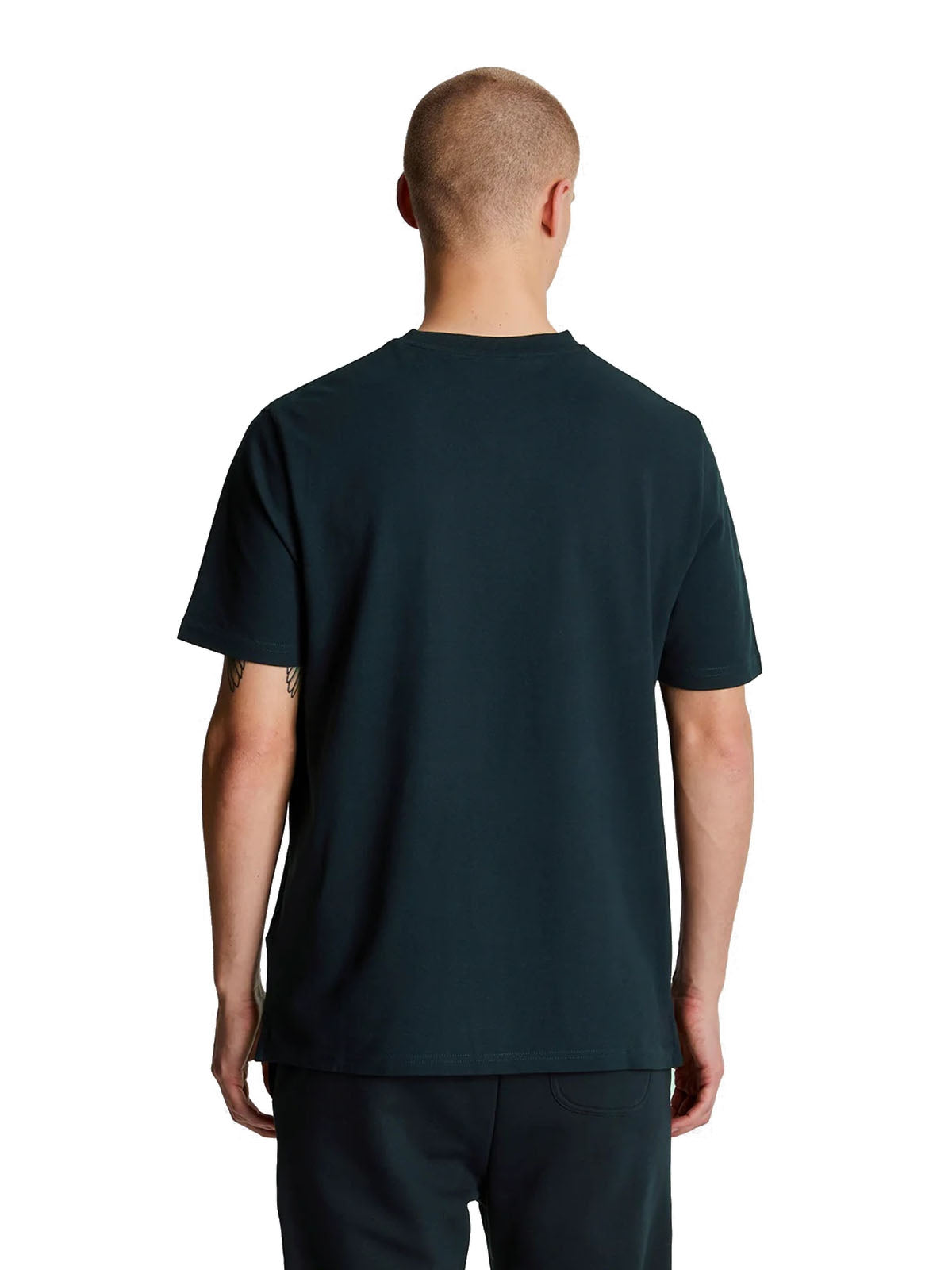 T-shirt Uomo Lyle & Scott - Plain Pique Pocket T-Shirt - Blu