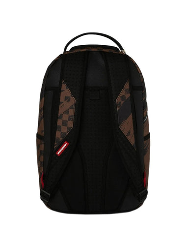 Zaini Casual Unisex Sprayground - Zaino Smeared Grunge - Marrone