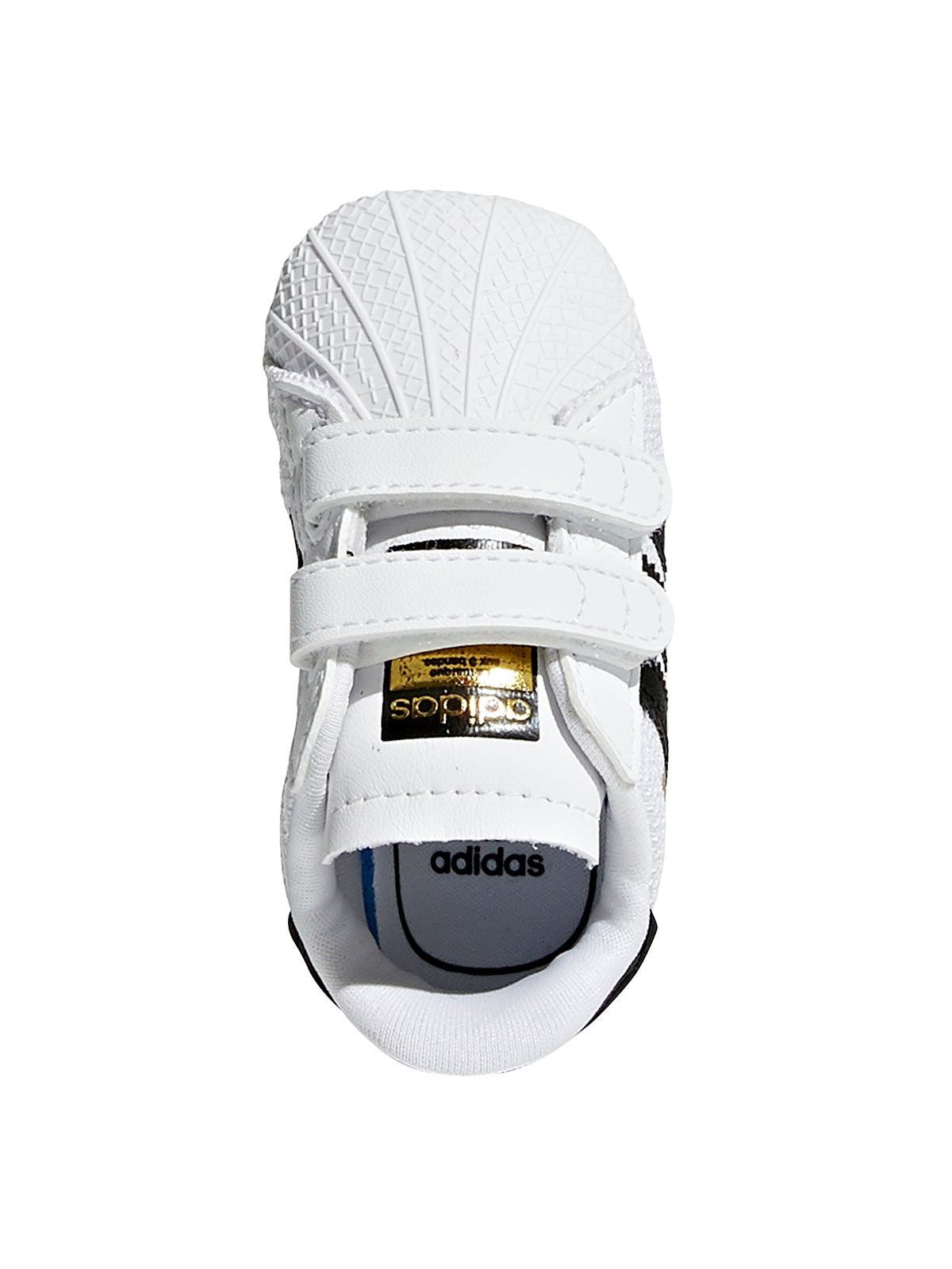 Sneaker Bambini Unisex Adidas - Superstar Crib - Bianco
