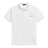 Polo Uomo Ralph Lauren - Polo In Cotone Custom Slim-Fit - Bianco