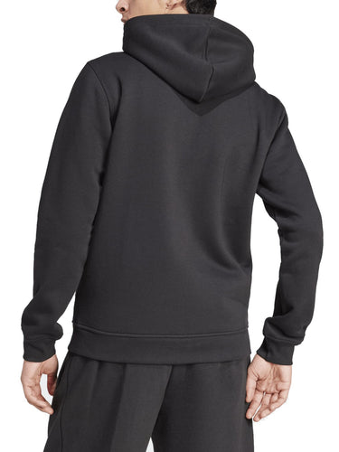 Felpe con cappuccio Uomo Adidas - Felpa Trefoil Essential Full Zip - Nero