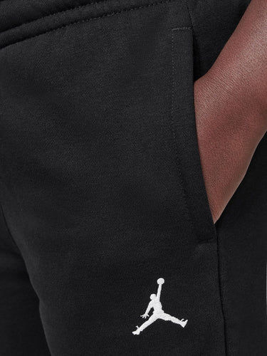Pantaloni Ragazzi Unisex Jordan - Pantalone Brooklyn Essential In French Terry - Nero