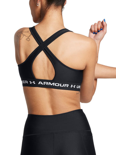 Reggiseni sportivi Donna Under Armour - Reggiseno Sportivo Armour® Mid Crossback - Nero