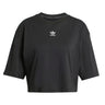 T-shirt Donna Adidas - Essential Crop Tee - Nero