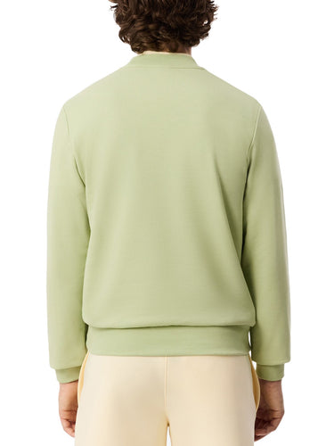 Felpe senza cappuccio Uomo Lacoste - Felpa Girocollo Classic Fit - Verde
