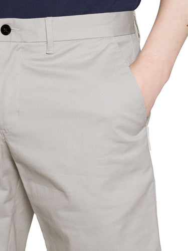 Pantaloncini Uomo Tommy Hilfiger - Shorts Chino 1985 Collection Slim Fit - Grigio