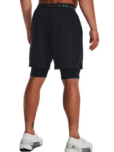 Pantaloncini Uomo Under Armour - Shorts Ua Vanish Woven 2 In 1 - Nero