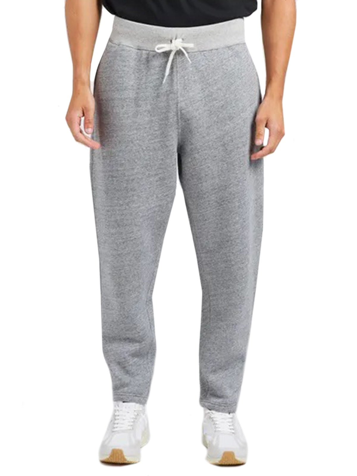 Pantaloni Donna Ralph Lauren - Prl Fleece Athletic Ankle Pant - Grigio