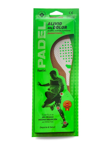 Altro (Accessori) Unisex Footgel - Soletta Padel - Verde