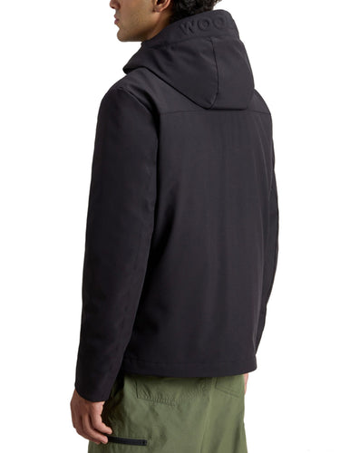 Giacche Uomo Woolrich - Giacca Pacific In Tech Softshell - Nero