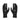 Guanti Uomo Nike - Guanti Pacer Lightweight - Nero