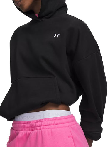 Felpe con cappuccio Donna Under Armour - Felpa Ua Icon Fleece - Nero