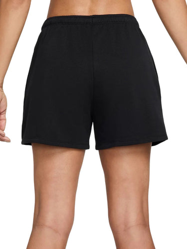 Pantaloncini Donna Nike - Short In French Terry A Vita Media - Nero