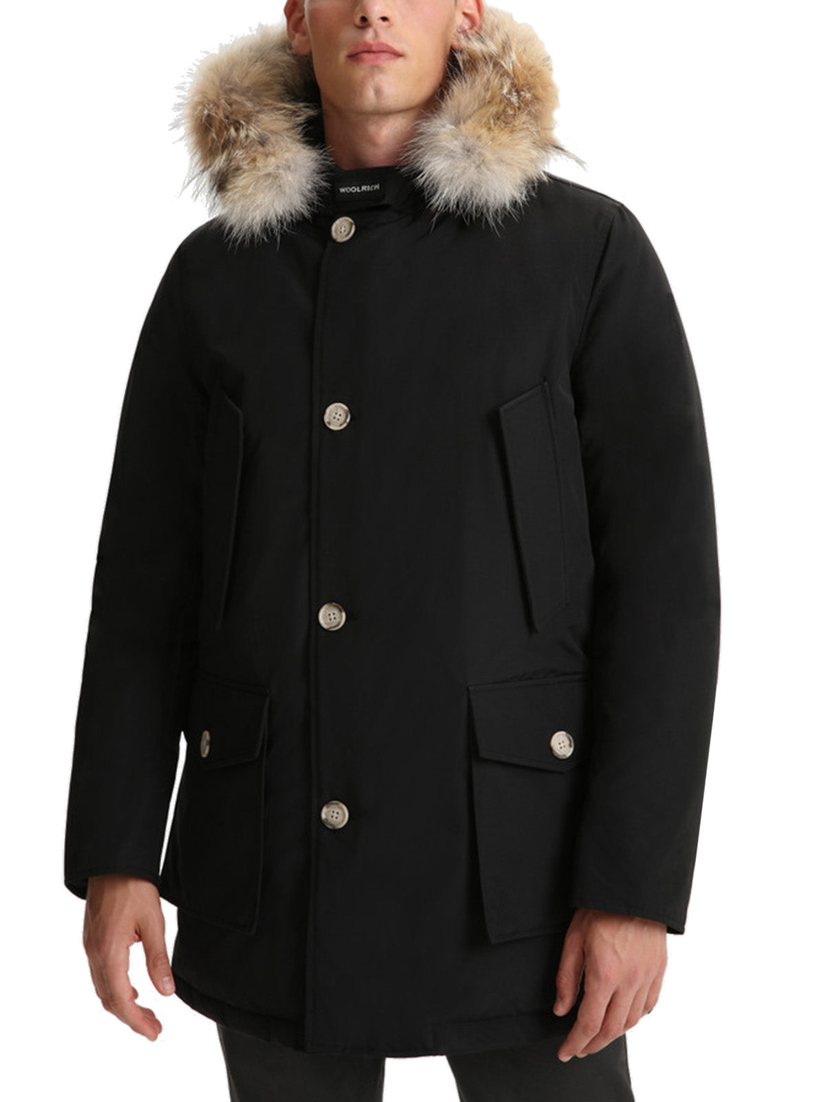 Giacche Uomo Woolrich - Arctic Detachable Fur Parka - Nero