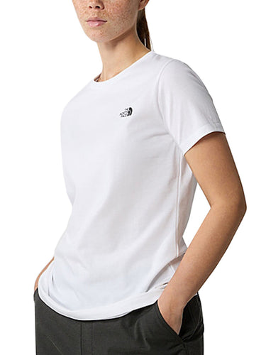 T-shirt Donna The North Face - T-Shirt Simple Dome - Bianco